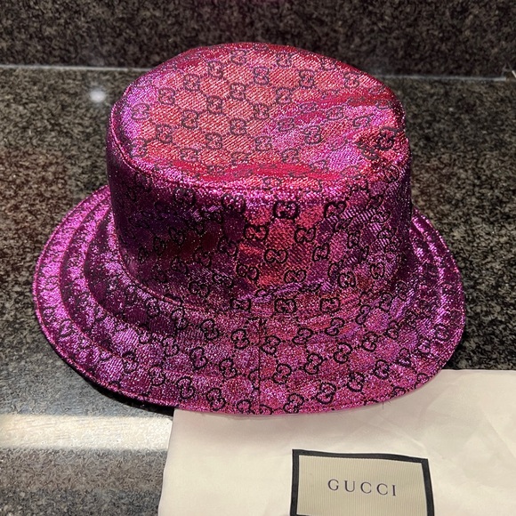 Gucci GG lamé jacquard reversible
bucket hat - Picture 5 of 8